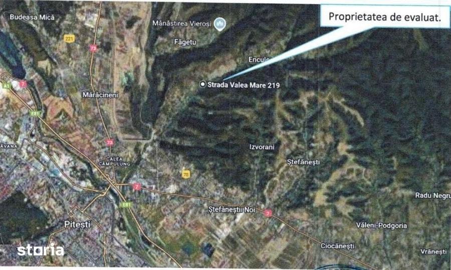 Casă cu 2 camere cu Teren 595 Mp în Ștefănești
