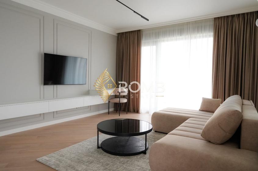 Apartament cu 2 camere semidecomandat, mobilat în Bună Ziua