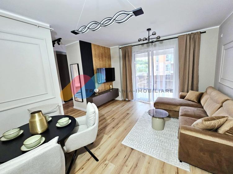 Apartament cu 3 camere semidecomandat în Florești