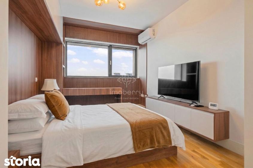 Apartament cu 2 camere semidecomandat, mobilat în Tei