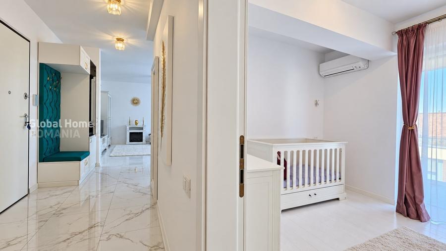 Apartament cu 3 camere decomandat, mobilat în Voluntari