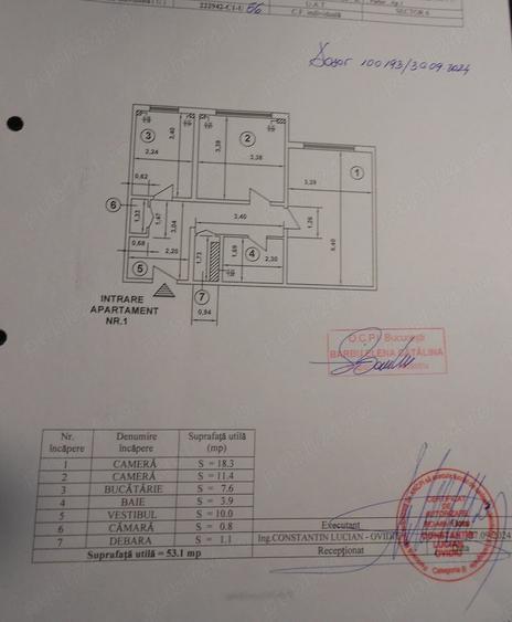 Apartament cu 2 camere decomandat în Gorjului