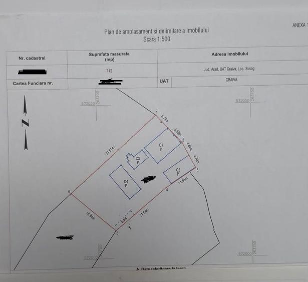 Casă cu 4 camere în Susag