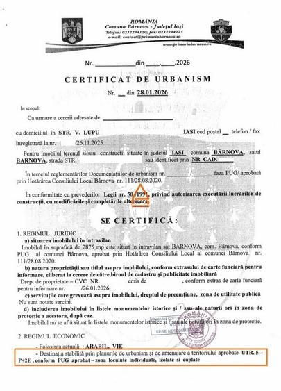 Teren intravilan - 2875 mp - Barnova - 4