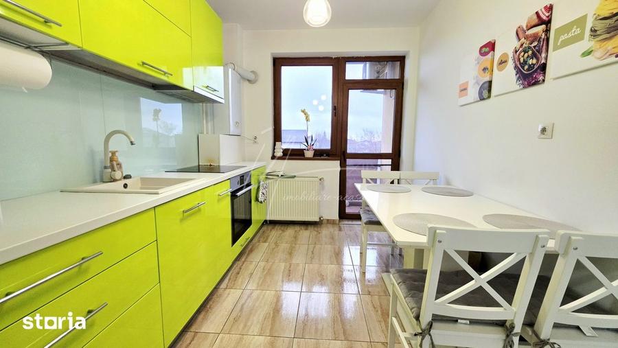 Apartament cu 3 camere, mobilat în Central