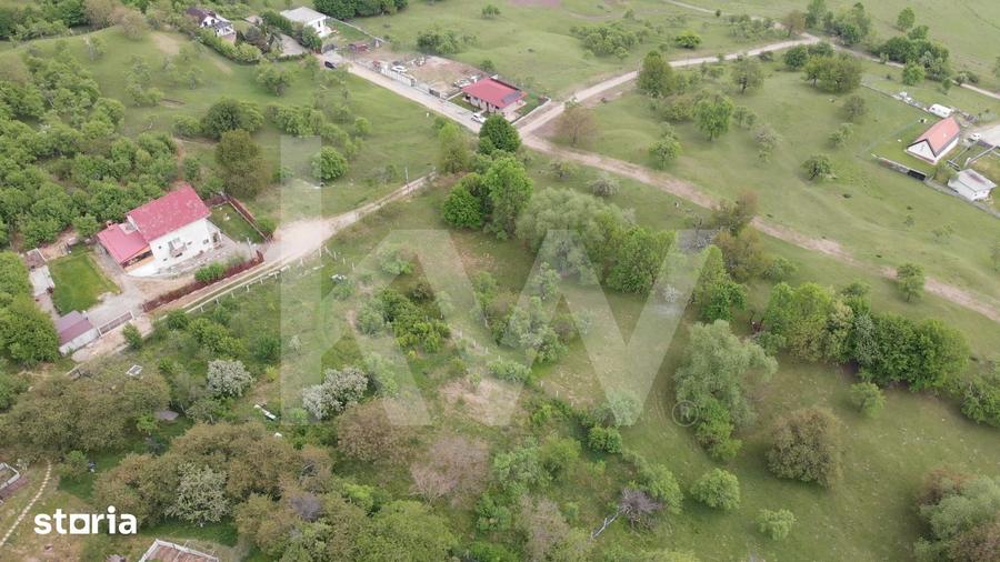 Teren intravilan in Cisnadioara Panorama spre Cetate si muntii F - 5