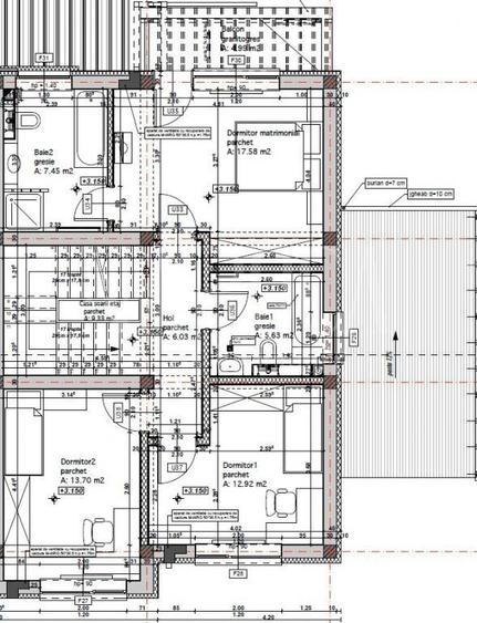 Duplex cu 5 camere cu Canalizare în Bună Ziua