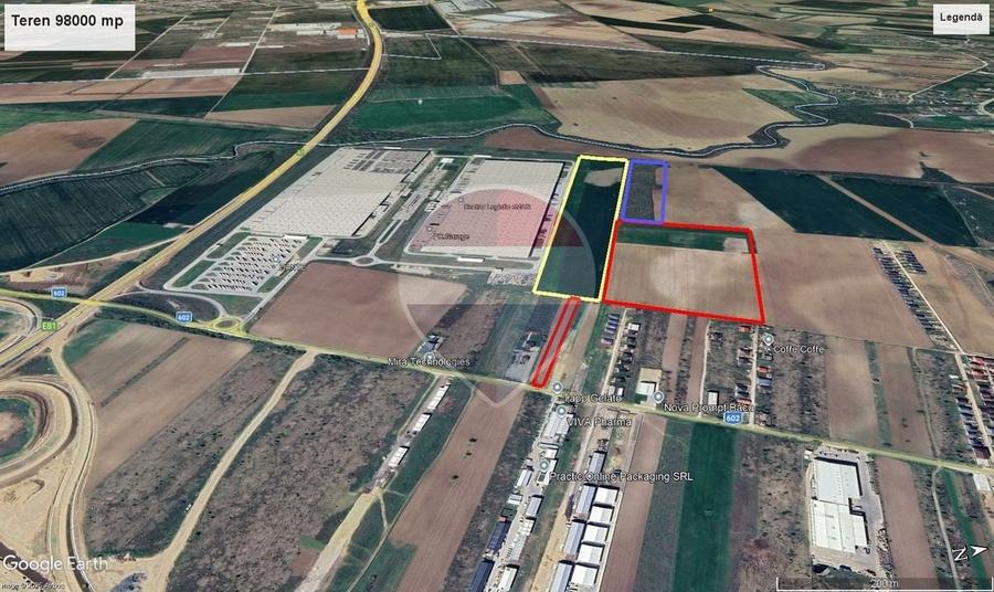 Teren Construcții intravilan de 98709 mp, în Bâcu
