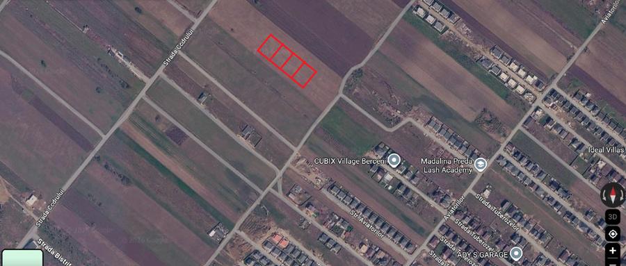 Teren Construcții intravilan de 421 mp, în Berceni