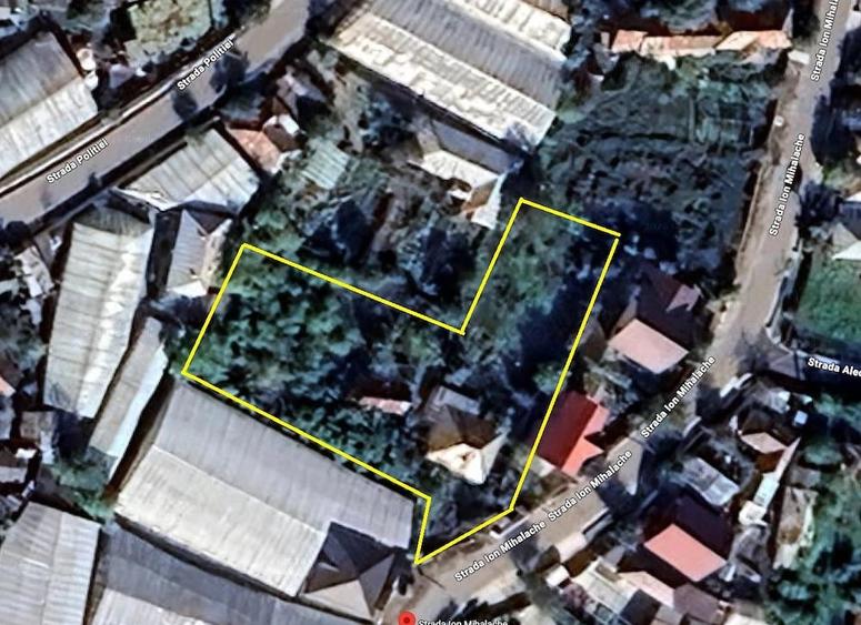 Teren de 1904 mp, în Matca