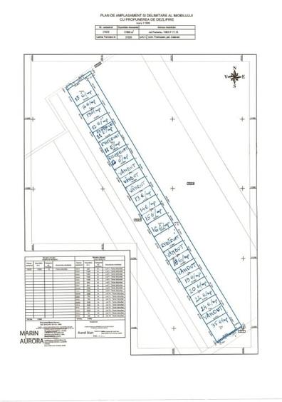 Teren Construcții intravilan de 500 mp, în Frumușani