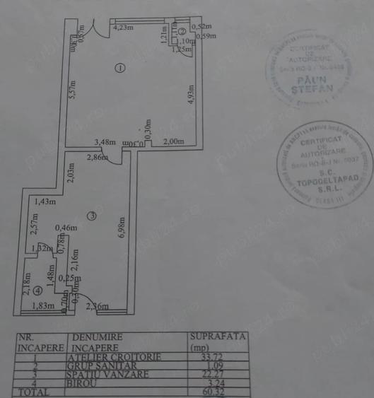 Spațiu comercial, de 62 mp, în Babadag