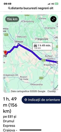 Casă individuală cu 2 camere cu Teren 100 Mp în Negreni