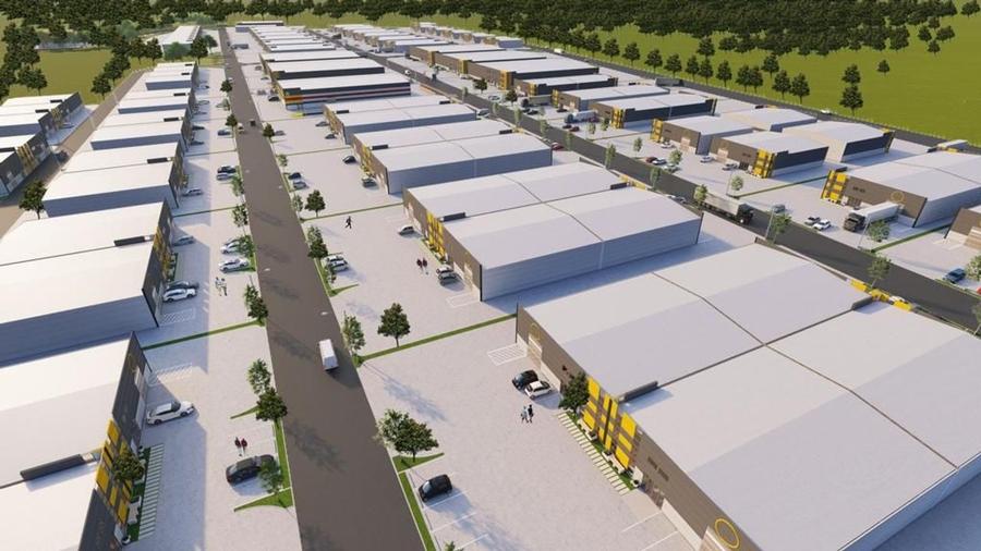 Spațiu industrial, de 550 mp, în Rudeni