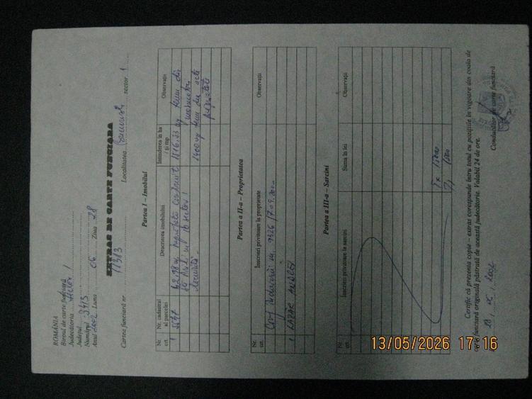 Casă individuală cu 2 camere cu Canalizare în Chitila
