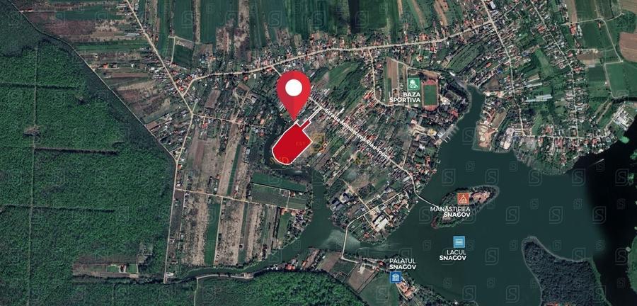 Teren Construcții intravilan de 23761 mp, în Siliștea Snagovului