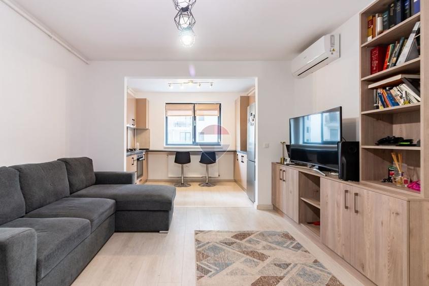 Apartament cu 2 camere semidecomandat, mobilat în Theodor Pallady