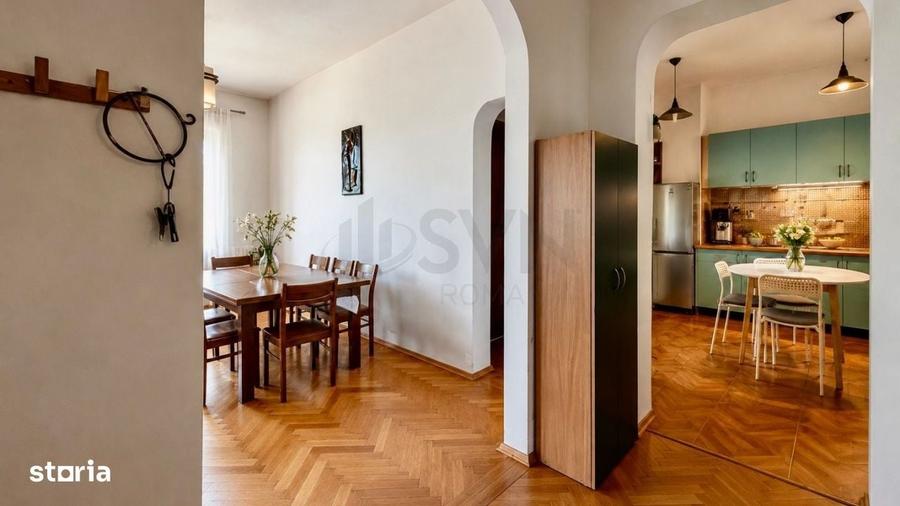 Casă cu 4 camere în Grădina Icoanei
