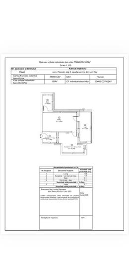 Apartament cu 2 camere decomandat în Florești