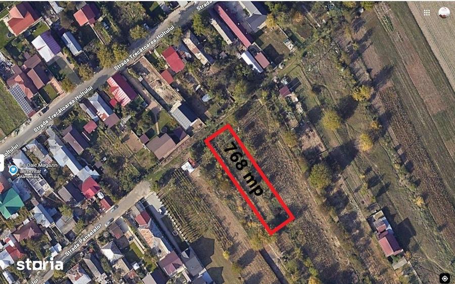 Teren de 768 mp, în Letea Veche