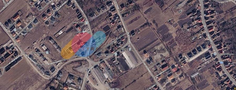 Teren Construcții intravilan de 980 mp, în Chinteni