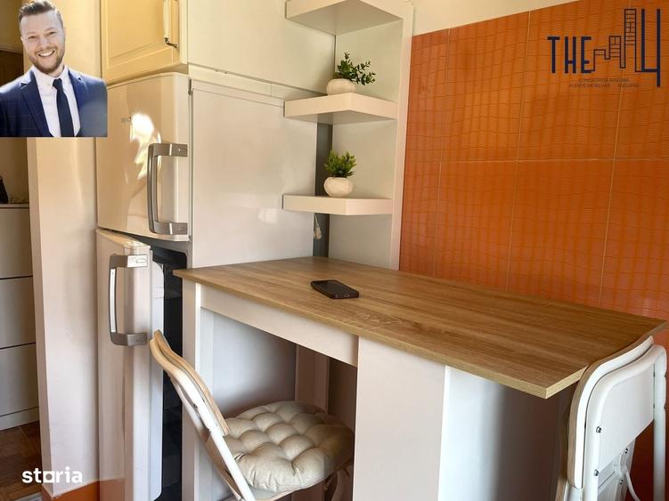 Apartament cu 2 camere decomandat în Arcul de Triumf