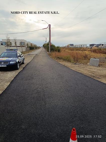 Teren Construcții intravilan de 399 mp, în Tunari