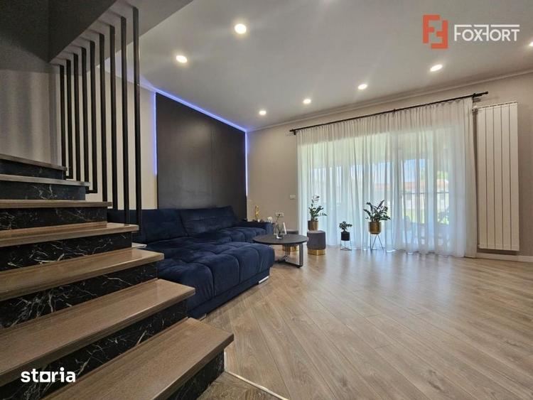 1/2 Duplex, la asfalt, P +M, Toate Utilit., Mobilat + utilat Lux, Zon - 19