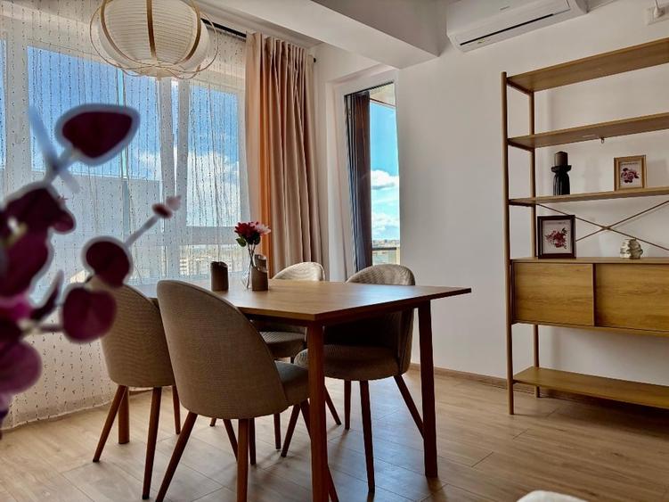 Apartament cu 2 camere decomandat, mobilat în Apărătorii Patriei