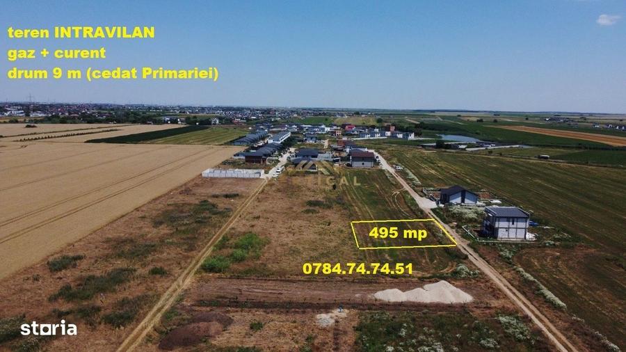 Teren cu UTILITATI | 495 mp | comuna Berceni - 1