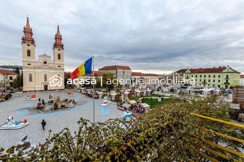 Apartament cu 2 camere semidecomandat, mobilat în Central