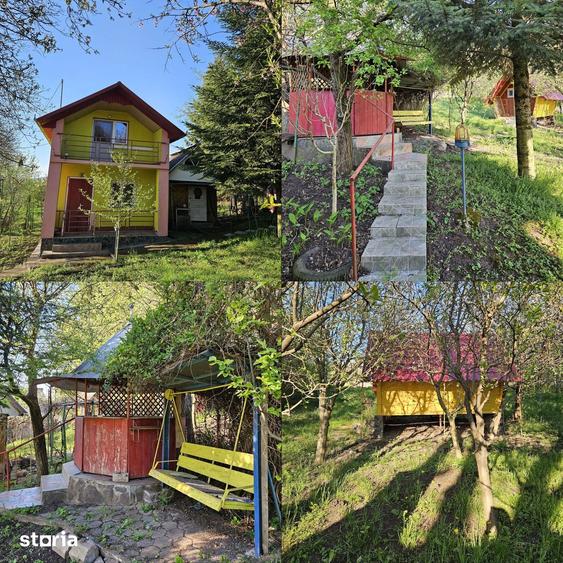 Casă cu 2 camere cu Teren 4200 Mp în Bogata
