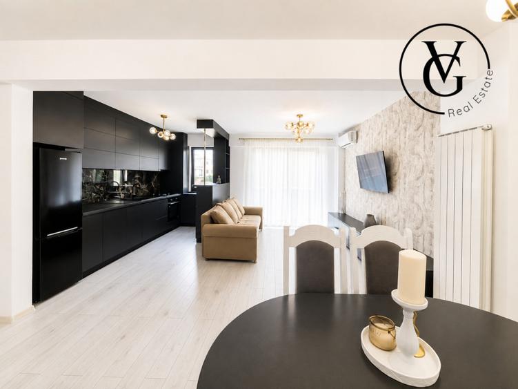 Apartament cu 2 camere semidecomandat, mobilat în Tomis Plus
