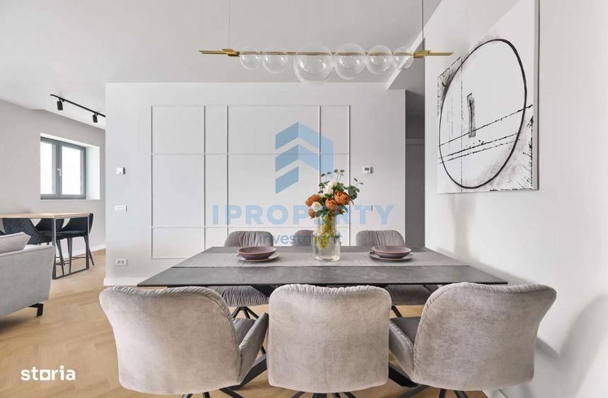 Apartament cu 4 camere, mobilat în Pipera