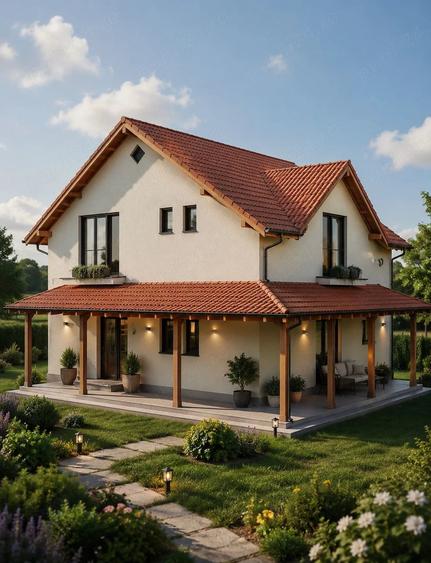 Casă cu Teren 650 Mp în Pădureni