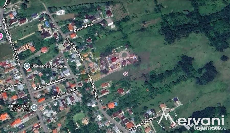 Teren de 871 mp, în Mușcel