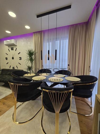 Apartament cu 2 camere semidecomandat, mobilat în Mărăști