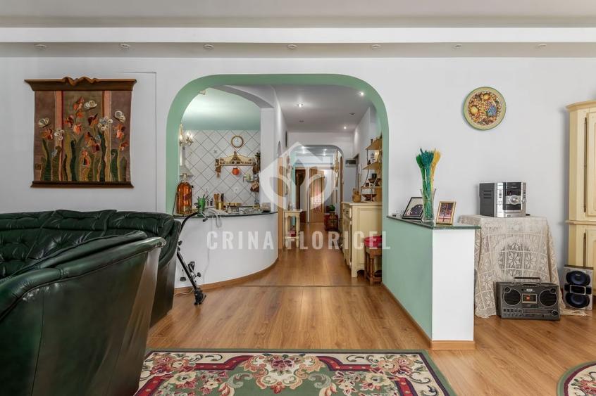 Apartament cu 4 camere decomandat, mobilat în Dorobanți
