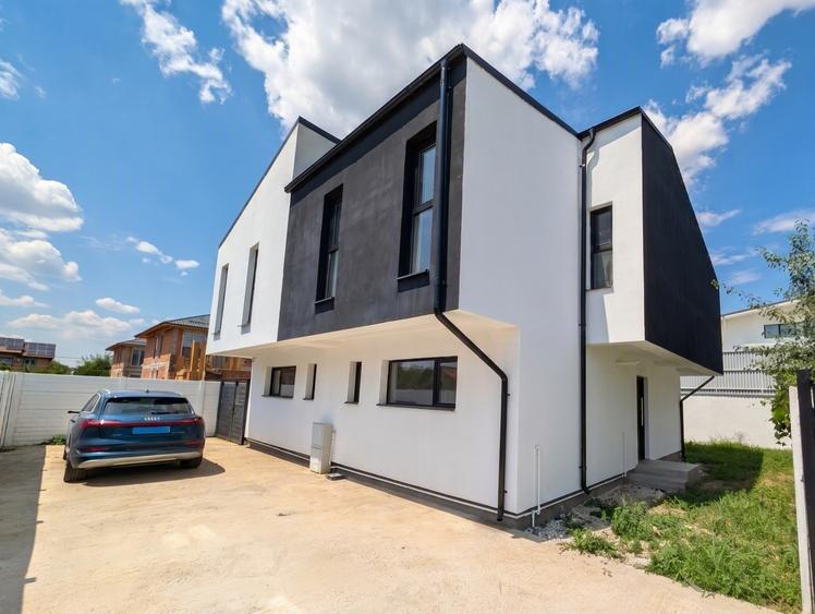 Casă individuală cu 4 camere cu Teren 100 Mp în Tunari