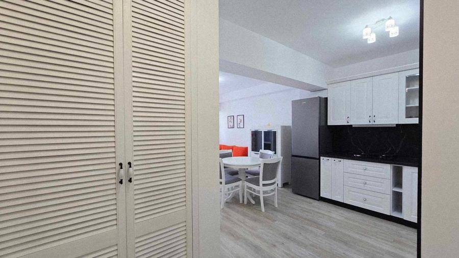 Apartament cu 2 camere nedecomandat în Nufărul