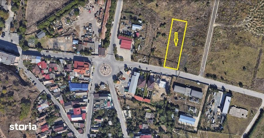 Teren de 1500 mp, în Central