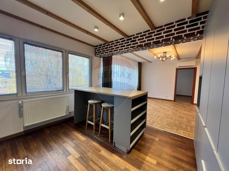 Penthouse cu 5 camere si terasa cu view de inchiriat in Grigorescu - 9
