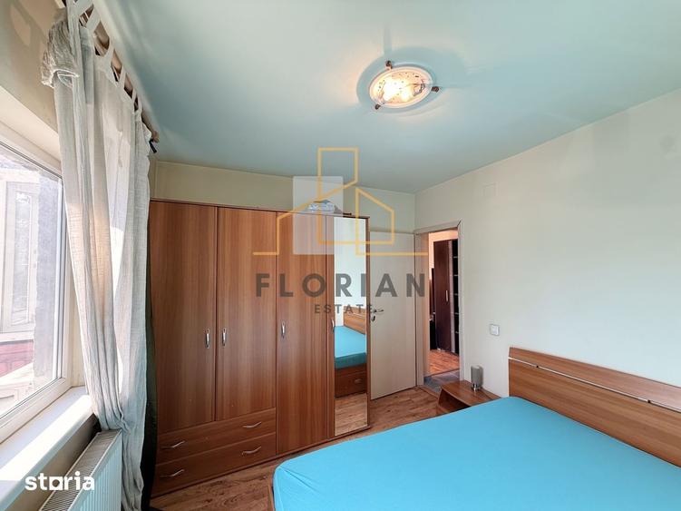 Apartament cu 2 camere semidecomandat, mobilat în Olimpia-Stadion