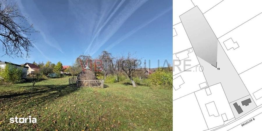 Teren de 3163 mp, în Brebu