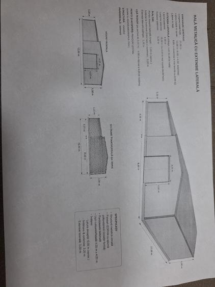 Spațiu comercial, de 2,540 mp, în Cernele