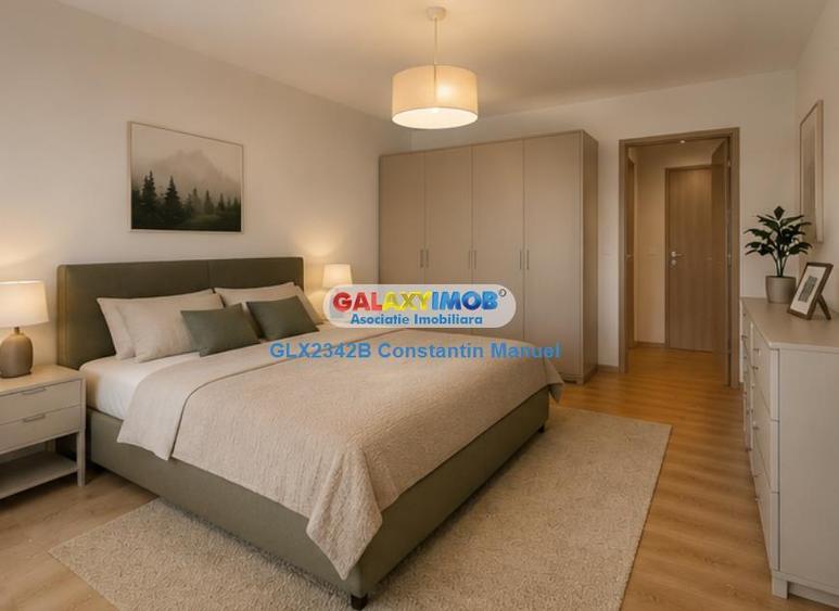 Apartament cu 3 camere decomandat, mobilat în Herăstrău