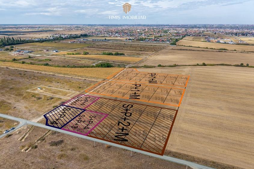 Teren Construcții intravilan de 1569 mp, în Moșnița Nouă
