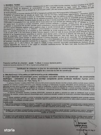 Teren de 856 mp, în Craiovița Nouă