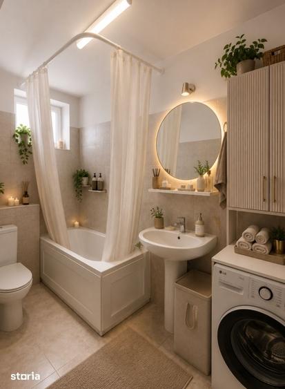 Apartament cu 2 camere decomandat în Industriilor