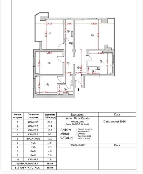 4 camere premium | Piata Victoriei | Dorobanti - 6